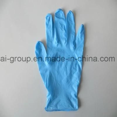 9 Inch Disposable Powder Free Hand Protective Nitrile Examination Gloves