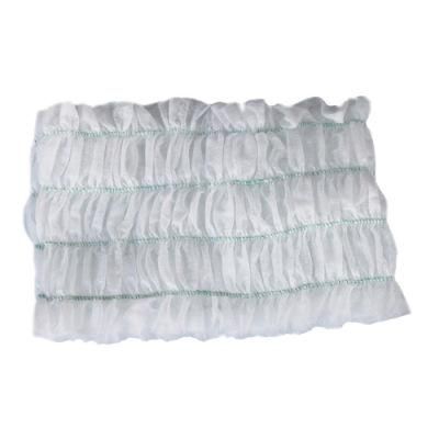 Disposable Nonwoven PP Strip Cap Mob Cap with Doubel Elastic