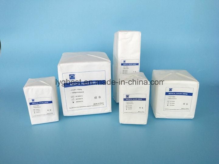 Hot Sale Medical Disposable Gauze Swab for Would Dressing