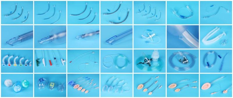 Disposable Silicone Laryngeal Mask Airway with Epiglottic Retention Aperture Bars China