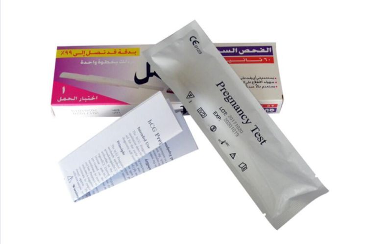 Pregnancy Test Foil Pouch Used for HCG Test