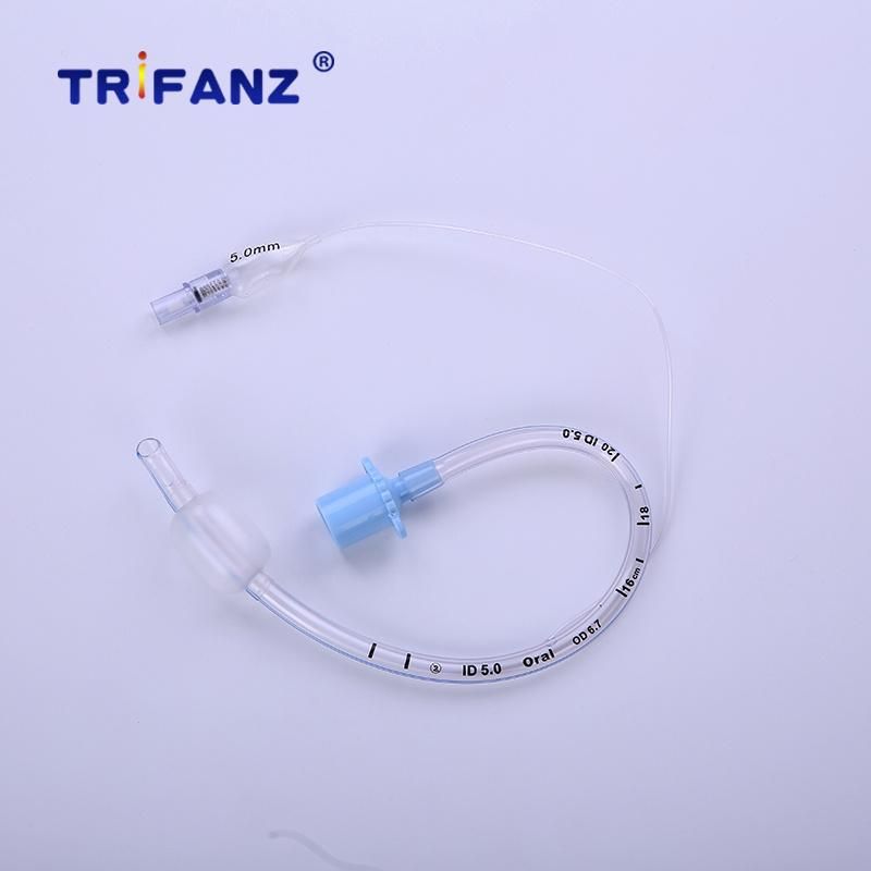 Disposable Oral Preformed Endotracheal Tubes with Cuff