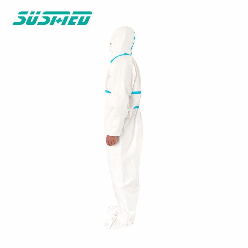 Disposable Sterile Coverall Suit Chemical Protection Isolation Wear