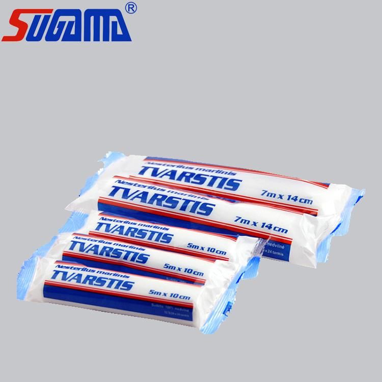 Disposable Sterile Cotton Absorbent Gauze Bandage Roll