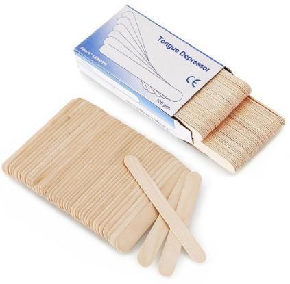 Jr661 Medical Disposable Sterile Wooden Tongue Depressor