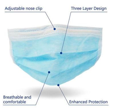 3-Layer Medical Disposable Mask Anti-Virus Mask