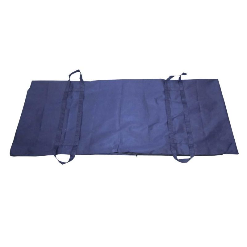 Dead Body Bag Opens Fully for Ease of Access Curved Zipper Style