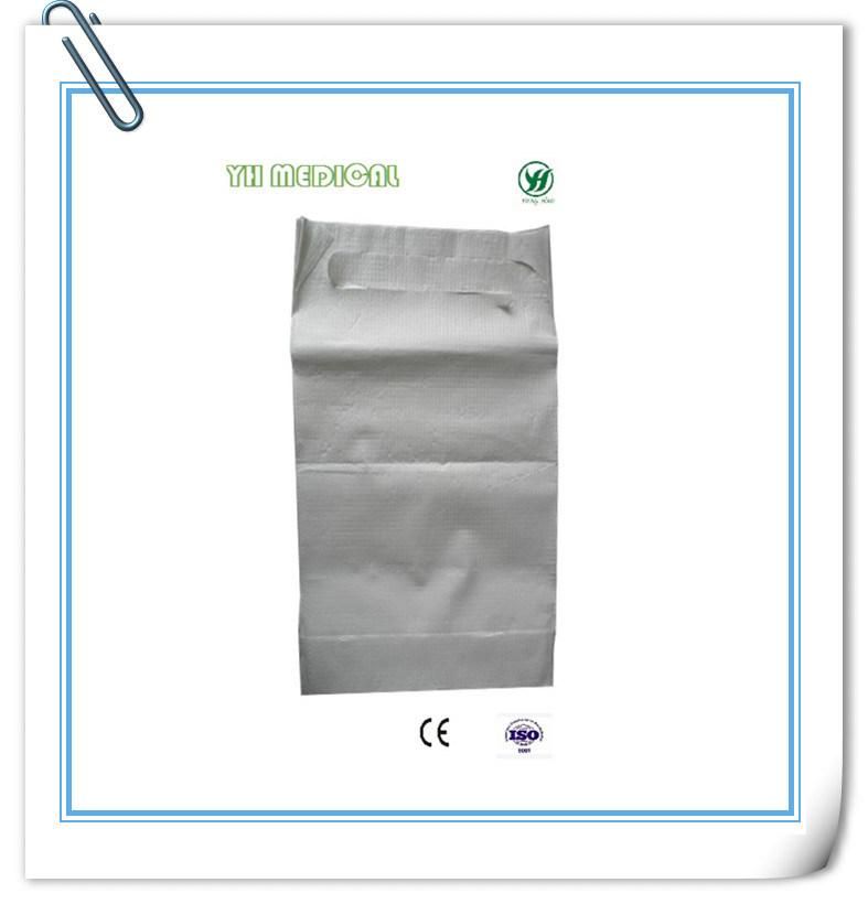 Medical Disposable Paper Plastic Bib for Adult Usage