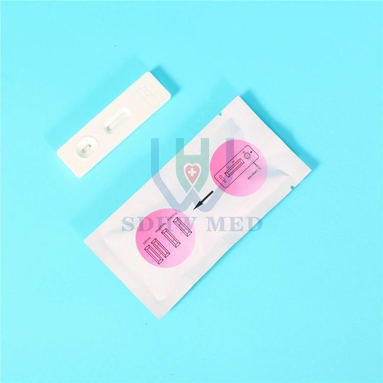 Hot Sale 3.0mm One Step Rapid Urine Pregnancy Cassette Test