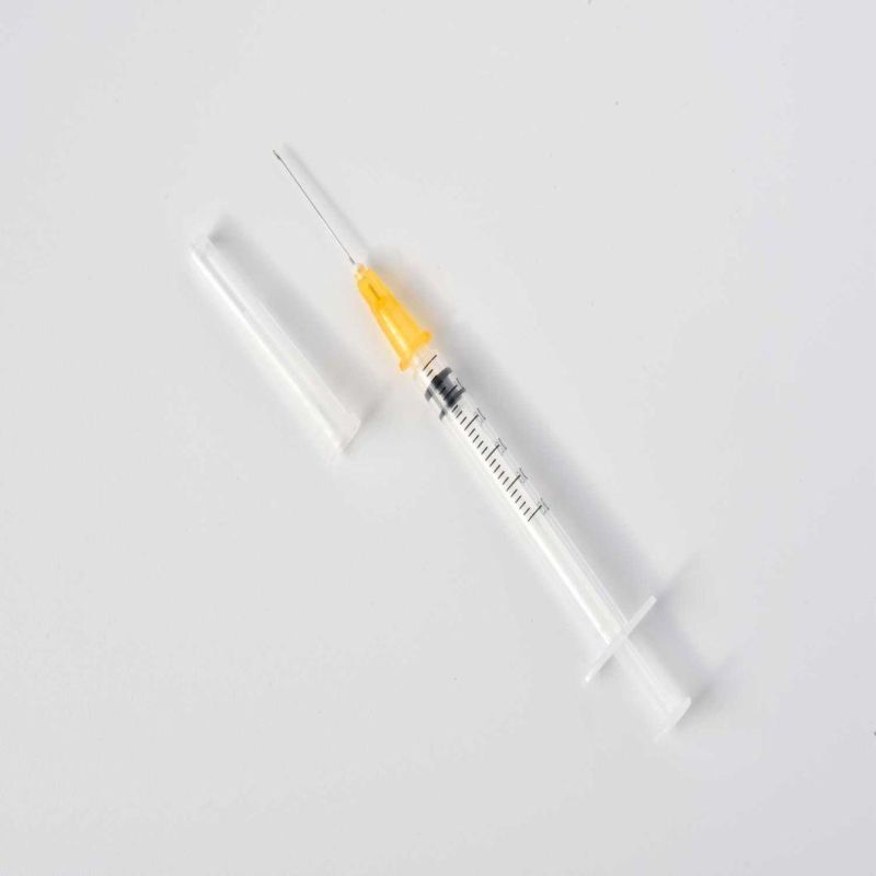 Manufacture of 0.3ml -10ml Three Parts Self-Destroy Luer Lock Syringe CE&ISO Improved for Vaccine