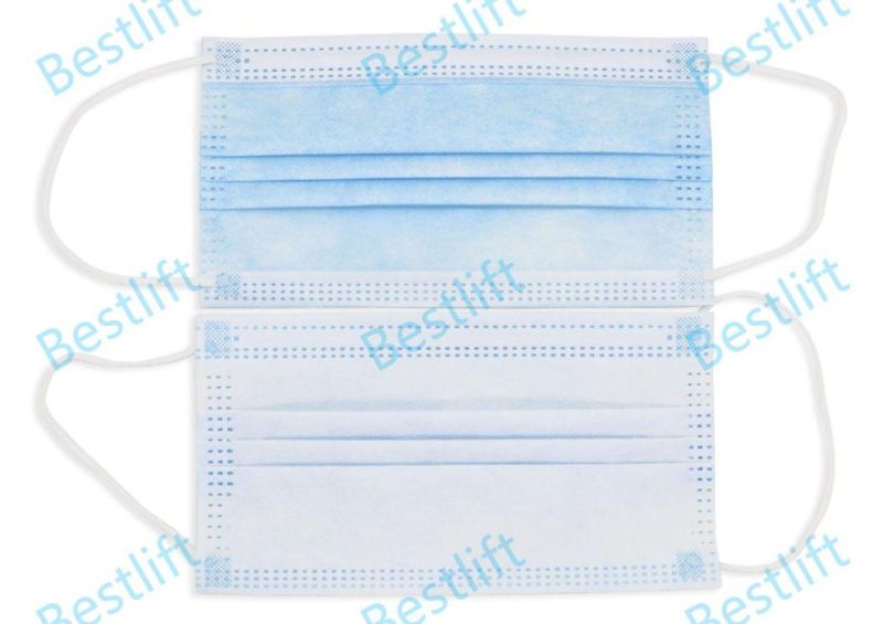 Disposable Medical Mask Thickened 3 Layer Non-Woven Protective Surgical Mask