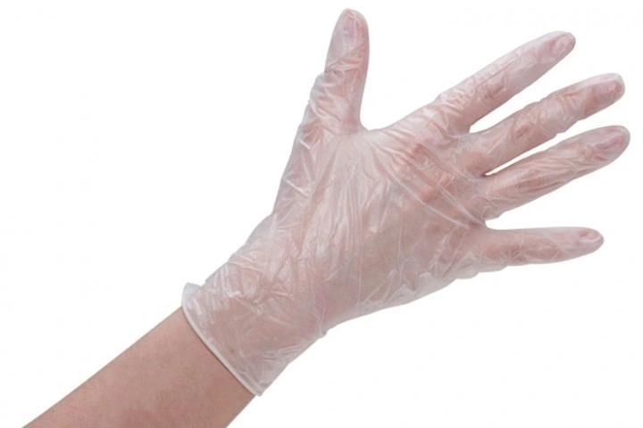 Safety Protective Powder Free Disposable Vinyl Gloves Disposable Nitrile&Vinyl Blended Gloves