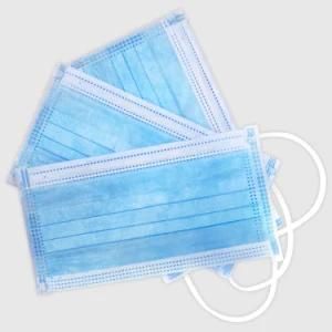 Factory Direct Sales Blue Disposable Antivirus Protective Medical and Surgical Face Masks with CE and SGS