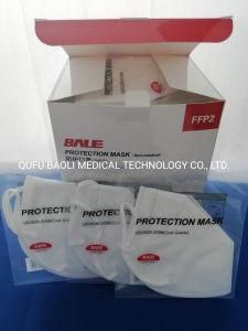 Wholesale 5 Layer Anti Dust Virus Disposable Facial Protective Respirator KN95 Face FFP2 Mask