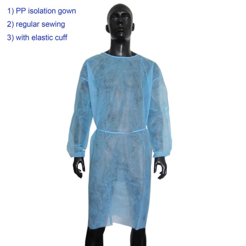 Hot Sale Disposable Hospital Surgical Gown Isolation Gown