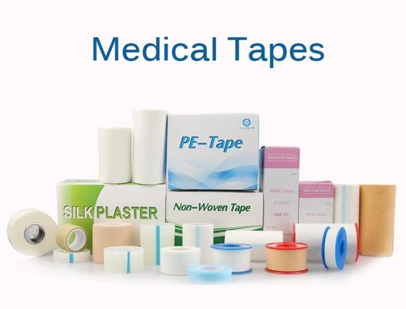 China Factory Directly Supply Adhesive Medical Zinc Oxide Tape Plaster