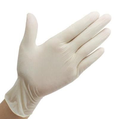 Disposable Clear Powder Free Non Sterile Latex Examination Disposable Gloves