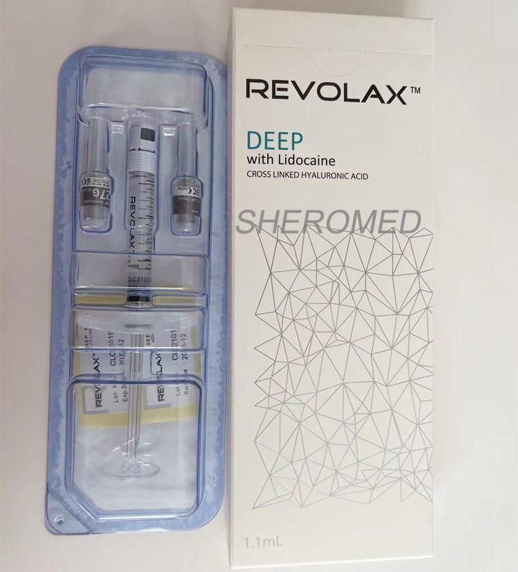 Anti-Aging Injectable Dermal Filler Hyaluronic Acid Dermal Revolax Deep Sub-Q