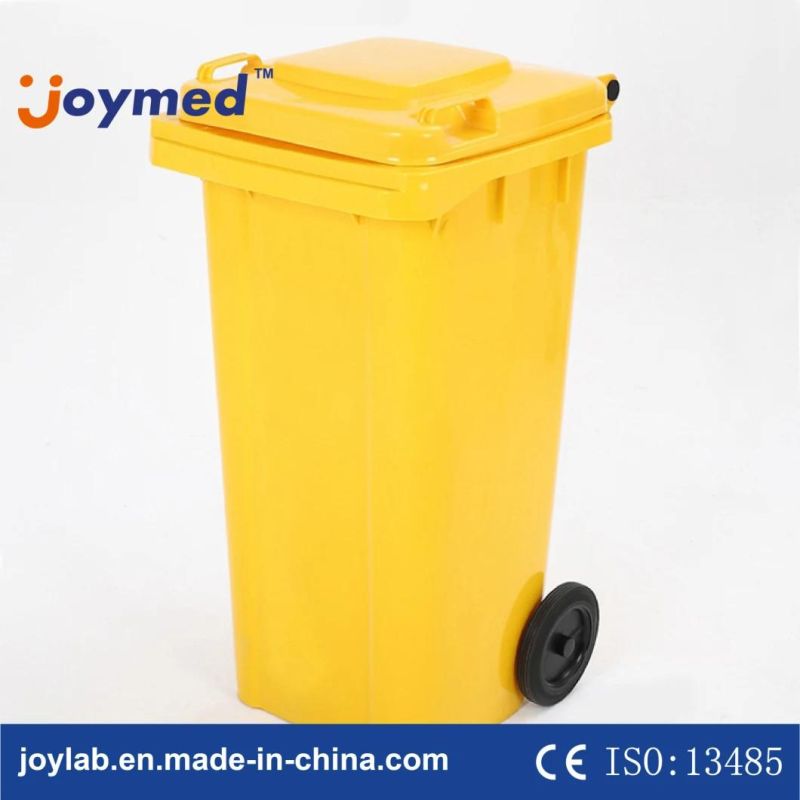 120lt Outdoor Garbage Dust Bin Plastic Trash Can/Garbage Trash Street Waste Bin with Lid