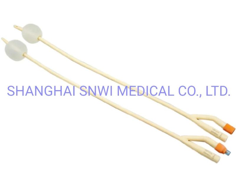 Latex Foley Catheter Silicone Coated 2-Way