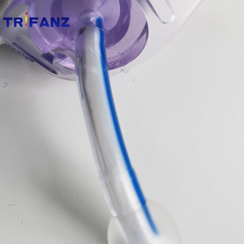 Medical PVC Tracheostomy Tube Uncuffed