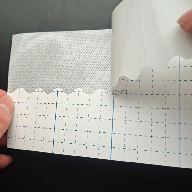 Hb Breathable Spunlace Non-Woven Tape -10cm*10m- Hypoallergenic Dressing or Wound Protection Fixed Tape