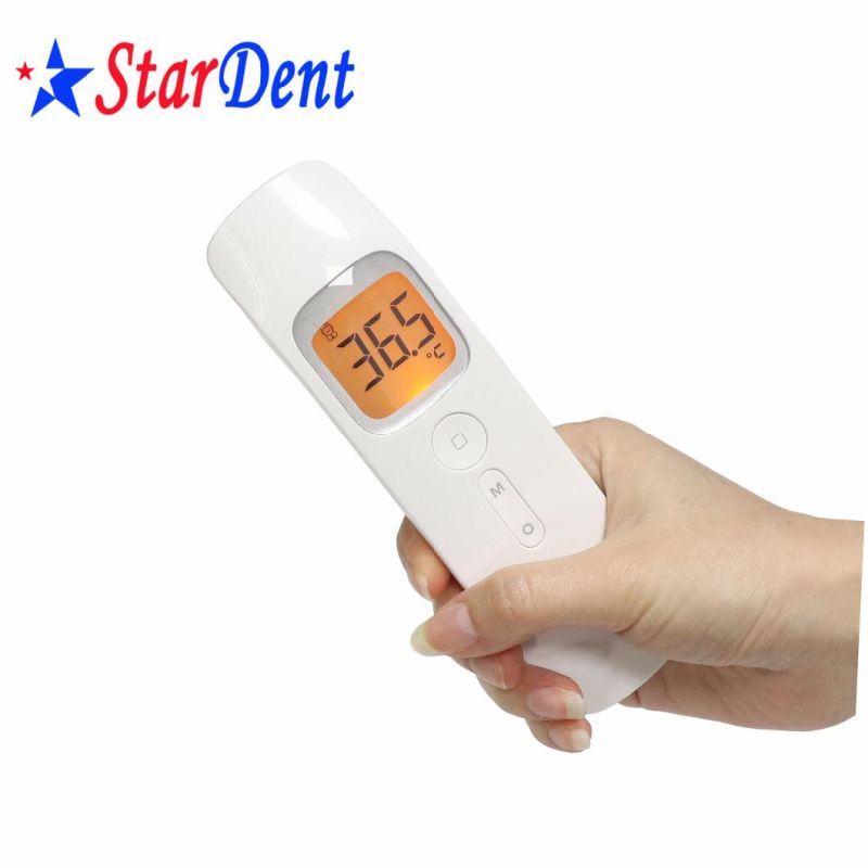 Clinica Hospital Surgical Diagnostic Dentist Dental Baby Adult Electronic One Second Digital Non-Contact Ear Infrared Forehead Thermometer in Stock