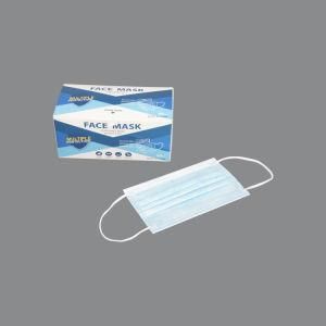 Wholesale Disposable 3ply Anti Flu Ear Loop Face Mask Facemask