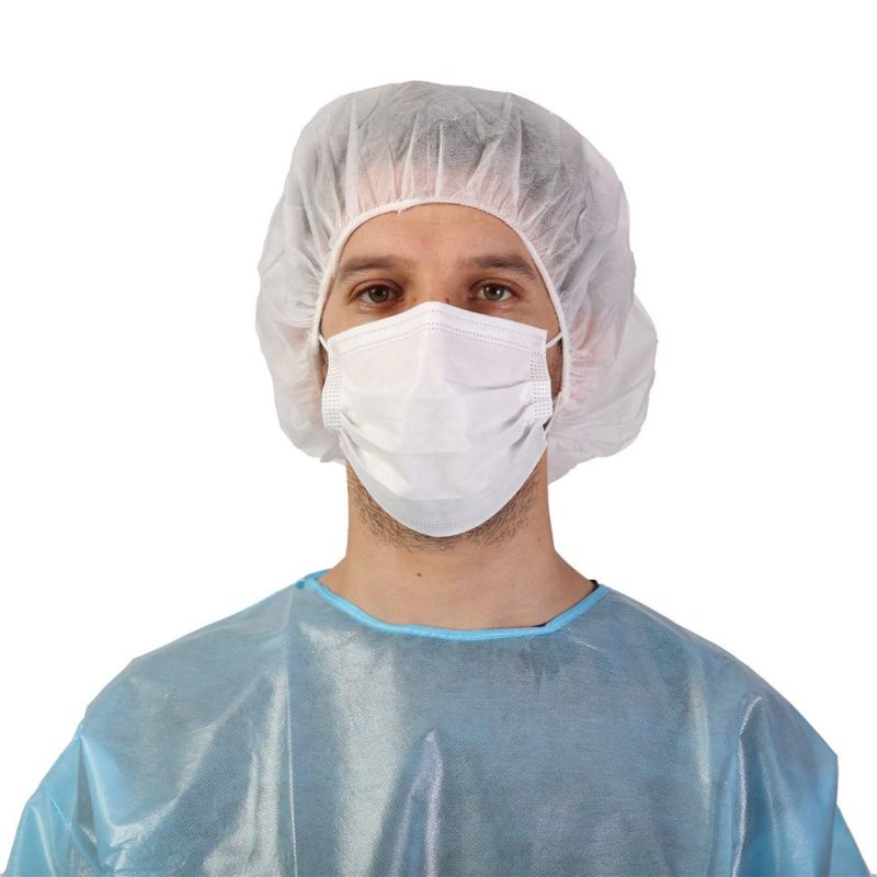 Factory Manufactures Blue 3 Ply Disposable Medical Face Mask for All People with En14683