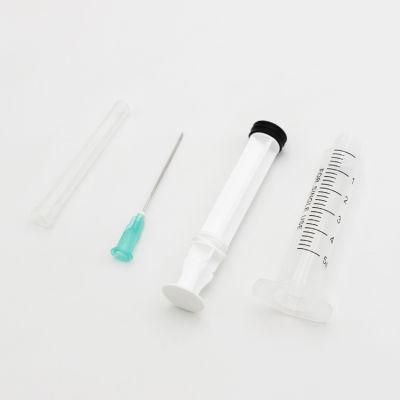 2 or 3 Parts Medical Disposable Sterile Injection Plastic Syringe Insulin Safety Syringe with CE and ISO13485