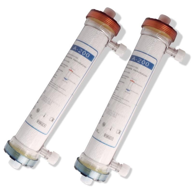 Low/High Flux Purification Hemodialyser Blood Dialyzer