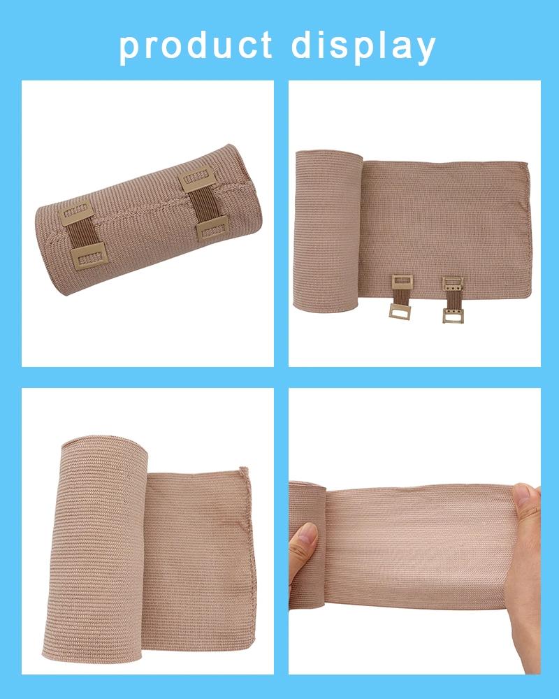 ISO, CE Certificated Cotton Factory Directly Sale 7.5cm*4m High Elastic Bandage