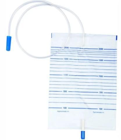 Medical 2000ml Economy Sterile Economic Urine Bag