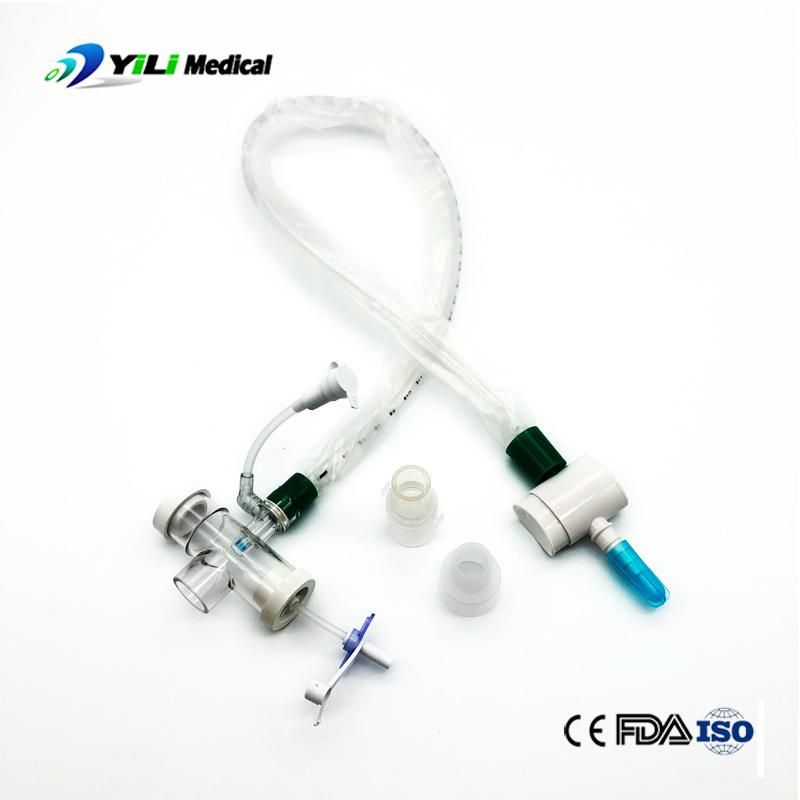 Closed Suction System (T-Piece) Disposable Medical Closed Suction Catheter