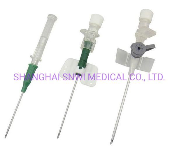 Disposable Medical Supplies Sterile IV Cannula and IV Catheter with CE ISO