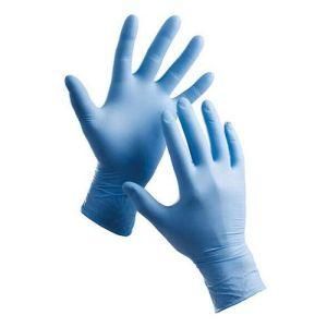 Compound Nitrile Gloves Non-Medical Kitchen Food Processing Cleaning Beauty Black PVC Gloves