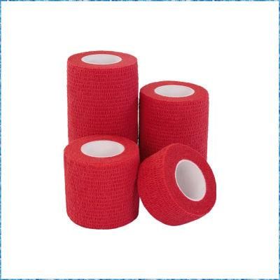 Customized Latex Free Athletic CE FDA Certified Printed Sports Cohesive Bandage