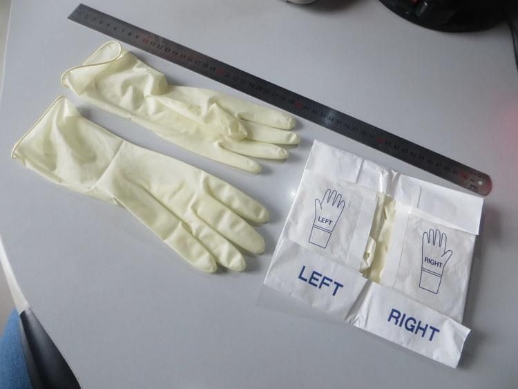 Disposable Medical Latex Sterile Surgical Gloves Powdered or Powder Free