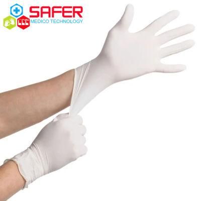 Malaysia Manufacturer Latex Examination Glove with Powder Free