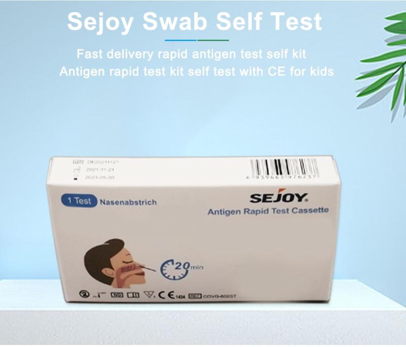 Sejoy Pei/Bfarm Immuno Coil Self Antigen Test Antigen Saliva/Sputum/Nasal Swab Rapid Antigen Test Kit