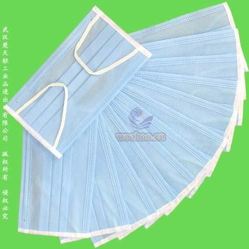 Nonwoven Medical Head Elastic/Disposable PP Earloop Face Mask