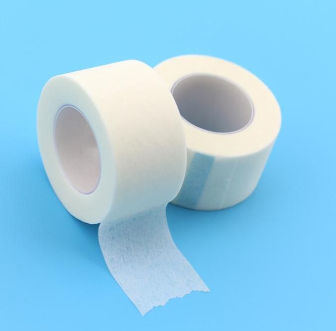 Custom Factory Price Microporous Medical Paper Tissue Nonwoven Paper Tape for Skin