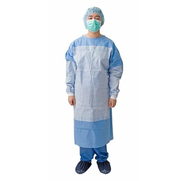 Medical Protective Clothing Disposable Surgical Gown SMS Non-Woven Disposable Coverall Medical Isolation Gown