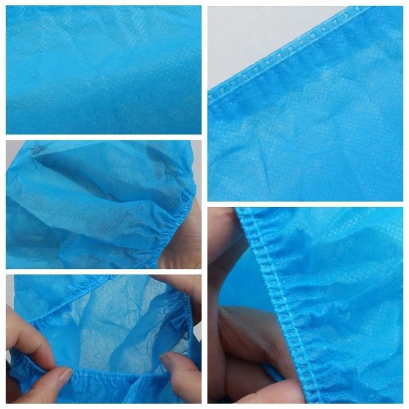 Free Sample Low MOQ Nonwoven Non Skid Disposable Shoe Cover