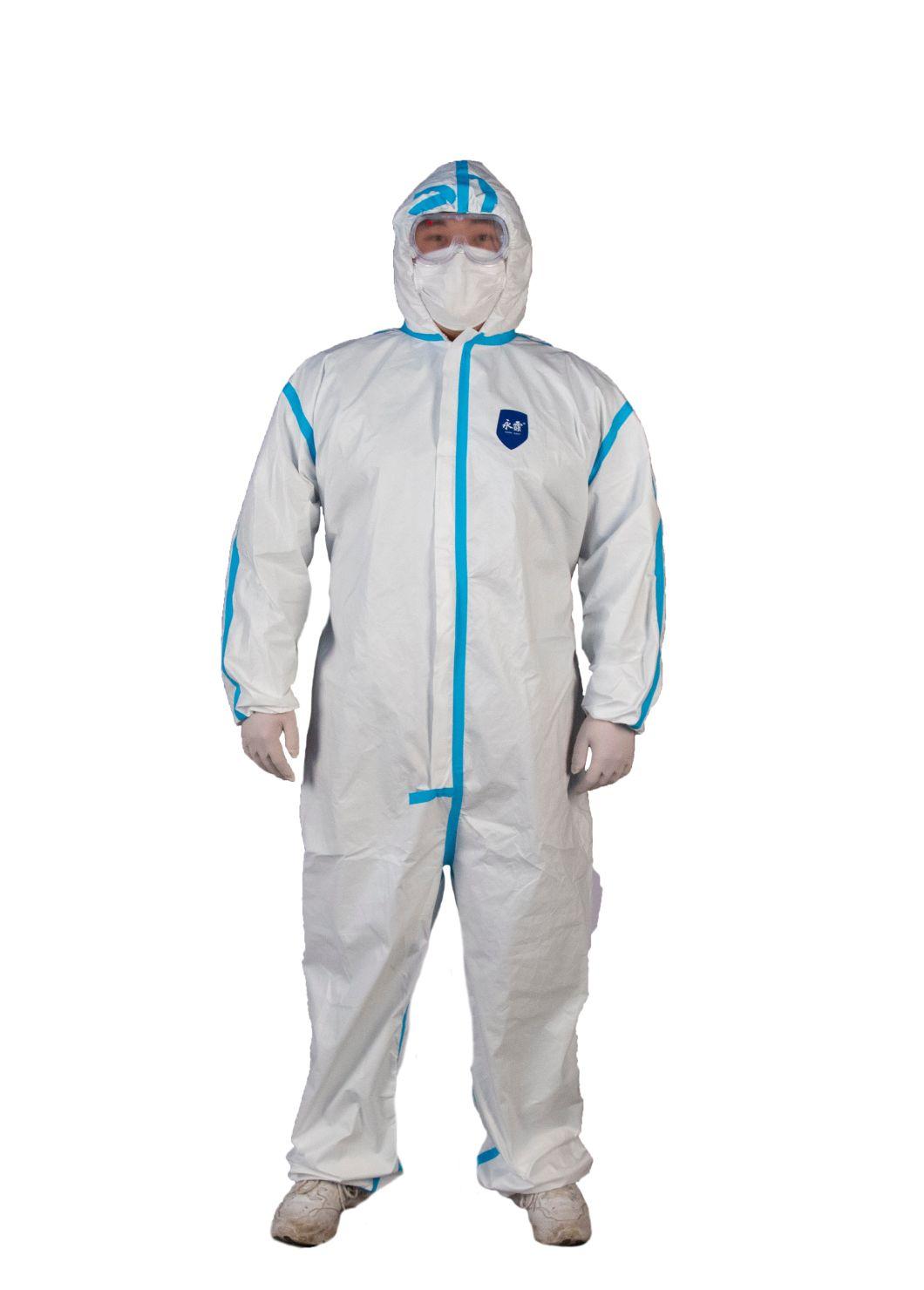 Yourfield Chemical Hospital Protection Suit Safety Virus Surgical Medical Coverall Disposable Medical Protective Clothing