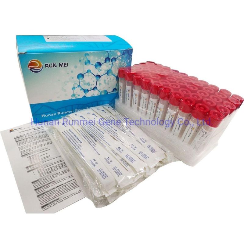 Single-Use Virus Sampling Tubes Saline Viral Transportation Media Solutions Nacl