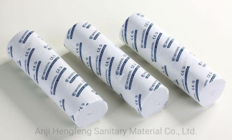 Medical Synthetic Gypsum Liner Soft Rolls Cotton Pop Undercast Padding Orthopedic Cast Padding Bandage with CE FDA