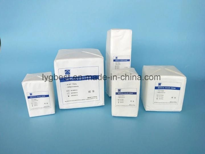 Medical Disposable Gauze Swab W/O X-ray Ce ISO FDA Certificates