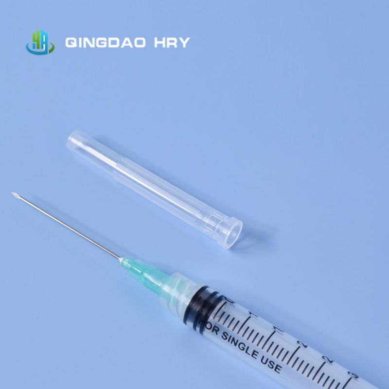 Medical Supply Medical Syringe Injection Disposable Syringe with CE FDA ISO 510K