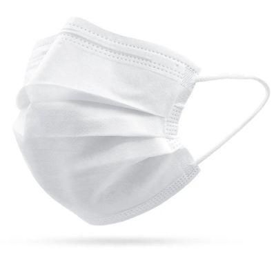 Hospital Protective Nonwoven 3ply Disposable Face Mask Earloop